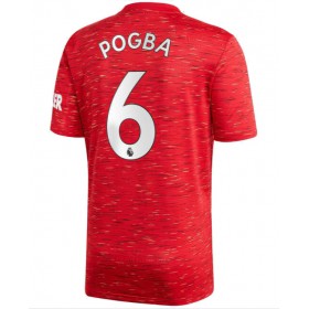 Camisetas Manchester United Paul Pogba 6 Primera Equipacion 2020/2021 